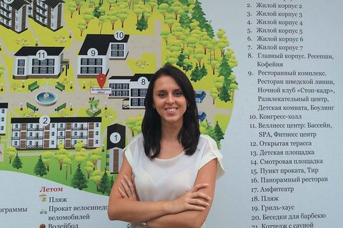 Юлия  Сивакова, начальник отдела снабжения подмосковного отеля «Cronwell Park Яхонты Таруса»