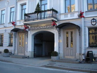 Дизайн петербургского отеля Pushka Inn, расположенного в особняке XVIII века передает атмосферу старого Петербурга
