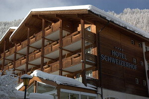 Отель Schweizerhof Gourmet&Spa на горнолыжном курорте Саас Фэ известен качественной кухней и большим велнес-центром площадью 1000 м2