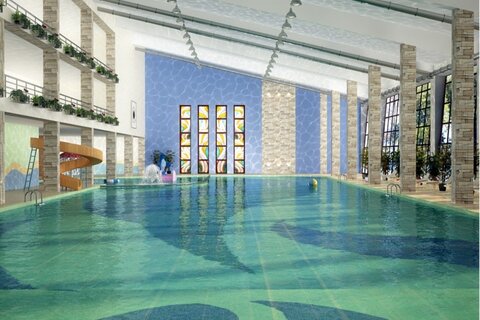 Бассейн в LES Art Resort