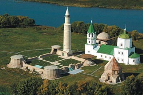 Город Болгар, основанный в начале X века, известен тем, что здесь находится Болгарское городище