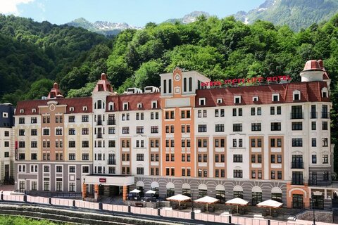 Четырехзвездочный Mercure Rosa Khutor — один из новых отелей олимпийской программы на курорте «Роза Хутор»