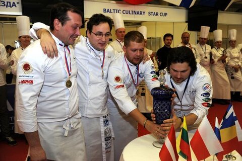 Команда России - абсолютные чемпионы "Балтийской Кулинарной Звезды"