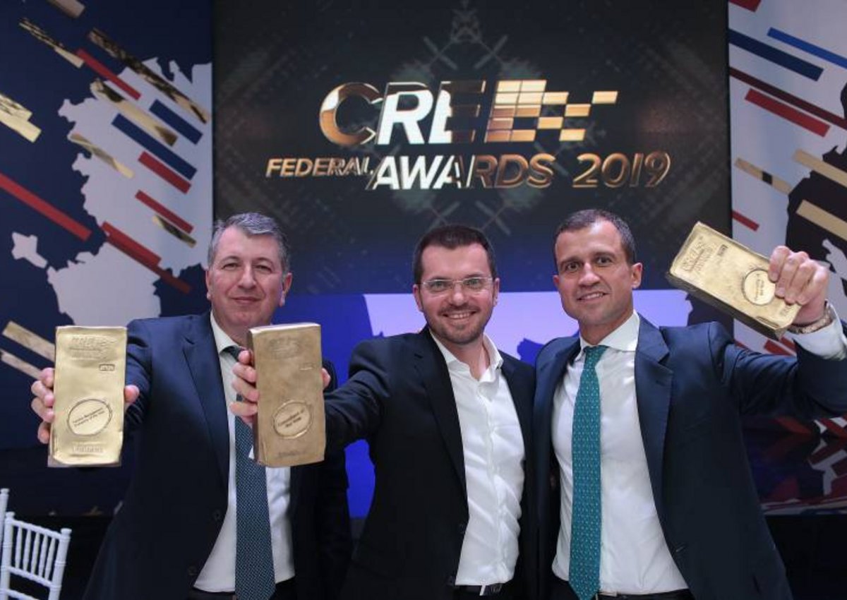 За четверть века работы в России Colliers International собрала на CRE Awards 27 «золотых кирпичей»