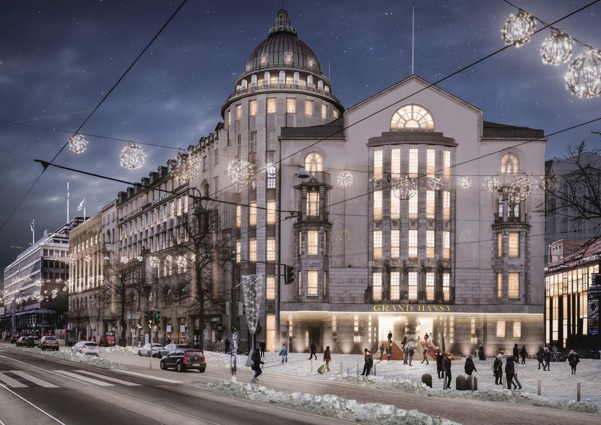 Hyatt планирует открыть в Финляндии роскошный Grand Hansa Hotel