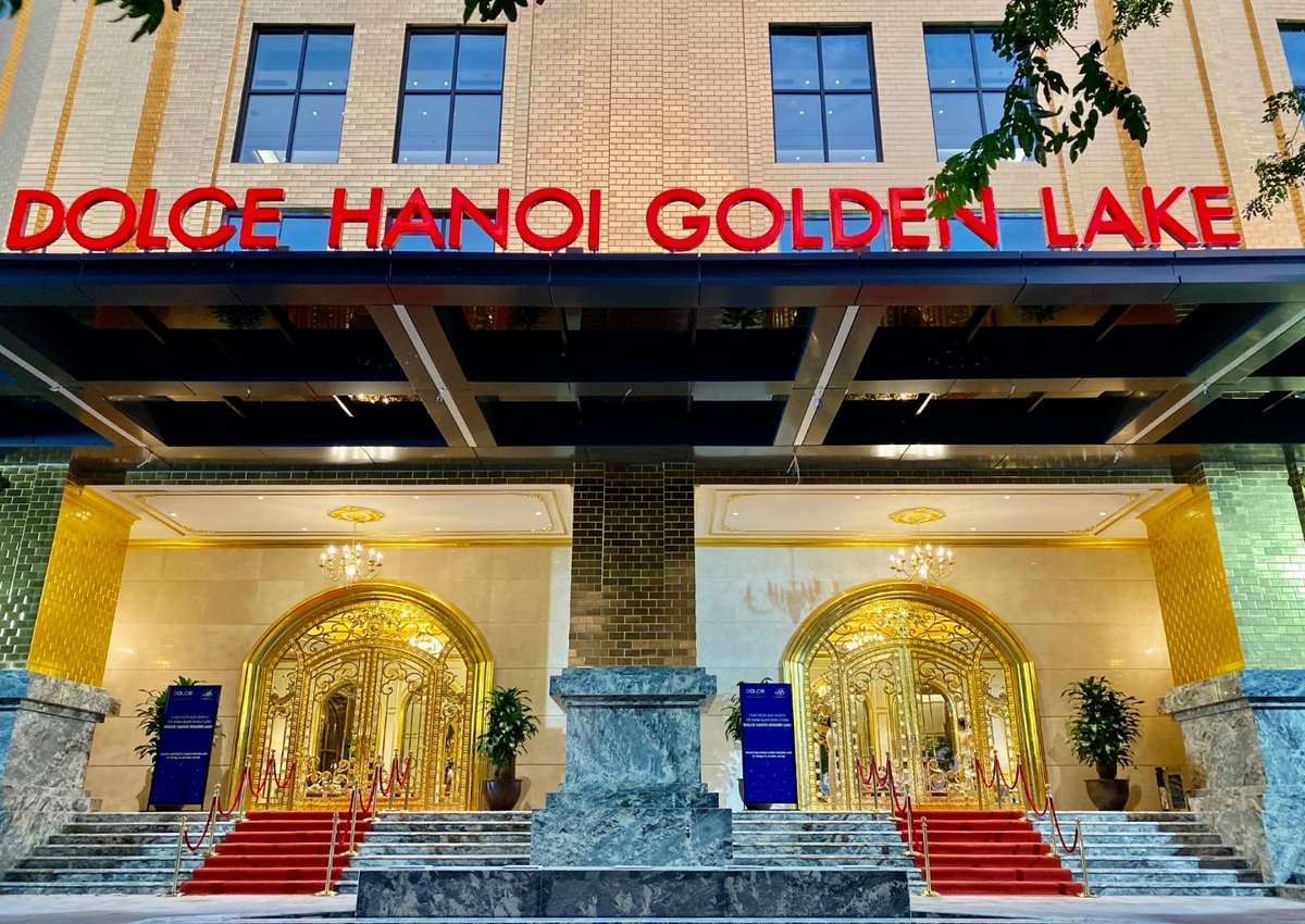 Во Вьетнаме открыли самый золотой Dolce by Wyndham Hanoi Golden Lake