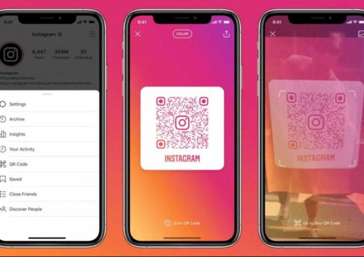 В Instagram появились QR-коды профилей
