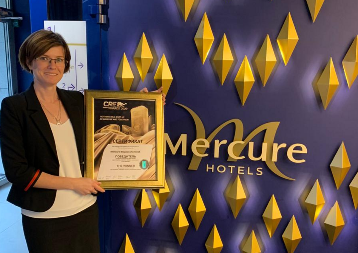 Четырехзвездочный амурский отель Mercure выиграл «Золотой кирпич»