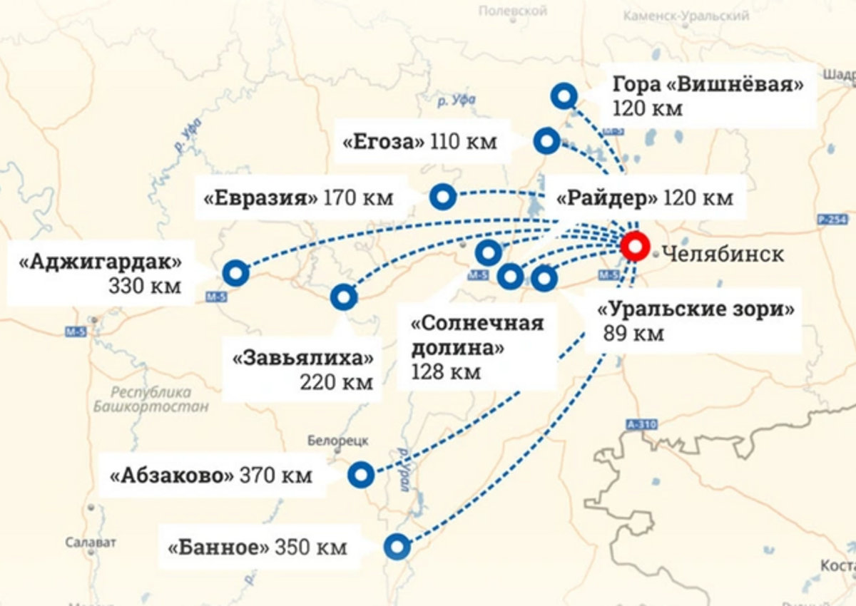 Крутые склоны и крутые люди: кому принадлежат горнолыжки Челябинской области, где отдыхали президенты России