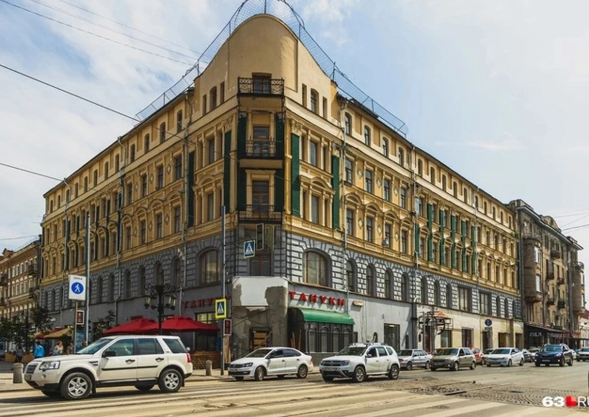 В Самаре выставили на продажу знаменитый отель «Азимут». В нем жили Ленин, Алексей Толстой, Керенский