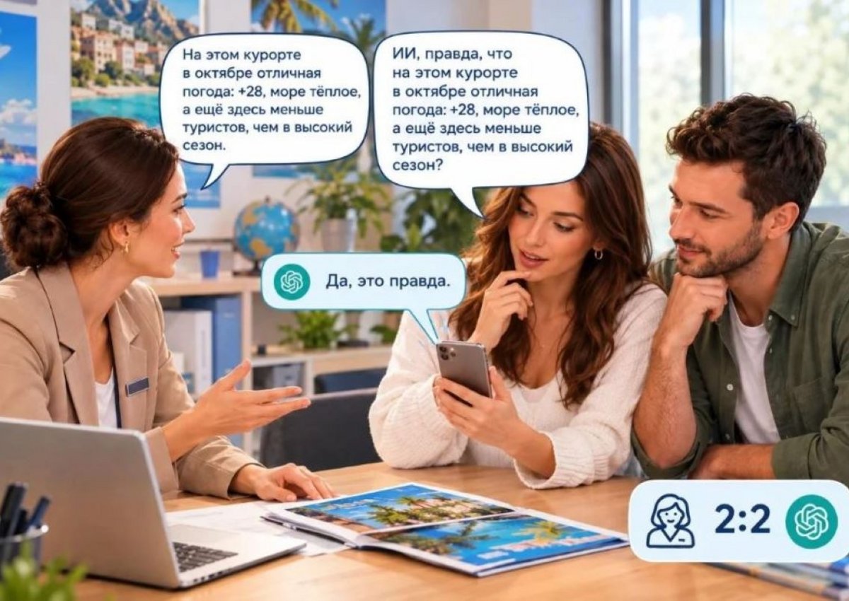 Турагенты не хотят соревноваться с ИИ