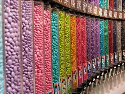 Магазин M&M's в лондонском отеле W