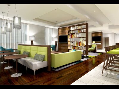 У Courtyard by Marriott новый стиль
