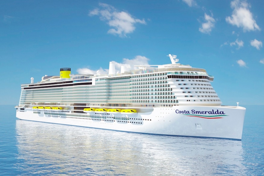 Лайнер Costa Smeralda передан Costa Cruises