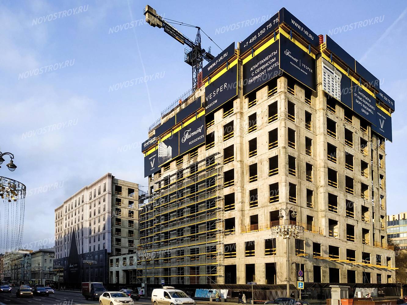Vesper хочет продать люксовый отель в центре Москвы