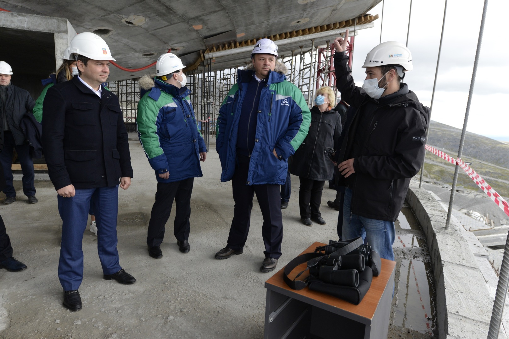 В Кировске на склоне горы Айкуайвенчорр строят панорамный ресторан