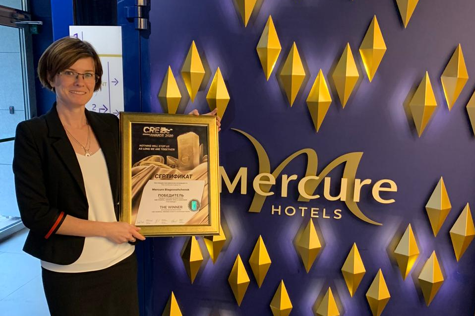 Четырехзвездочный амурский отель Mercure выиграл «Золотой кирпич»