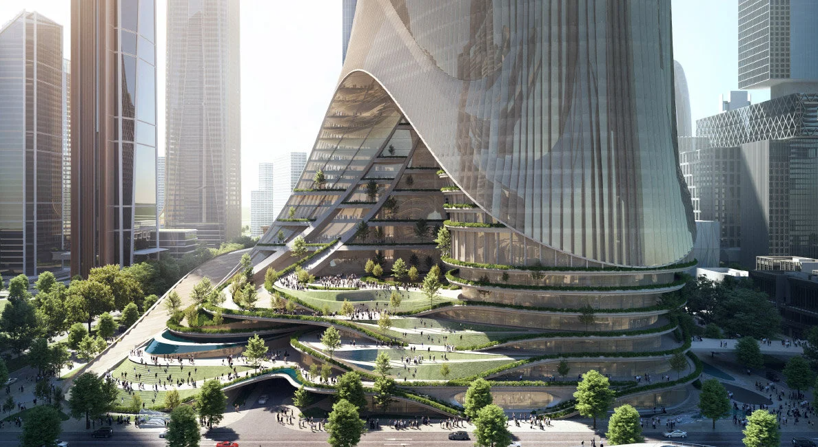 Zaha Hadid Architects построит башню-город в Китае