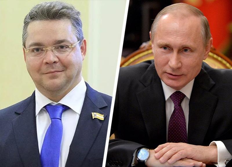 Край похвалил, денег попросил, авторитет повысил: глава Ставрополья встретился с президентом России