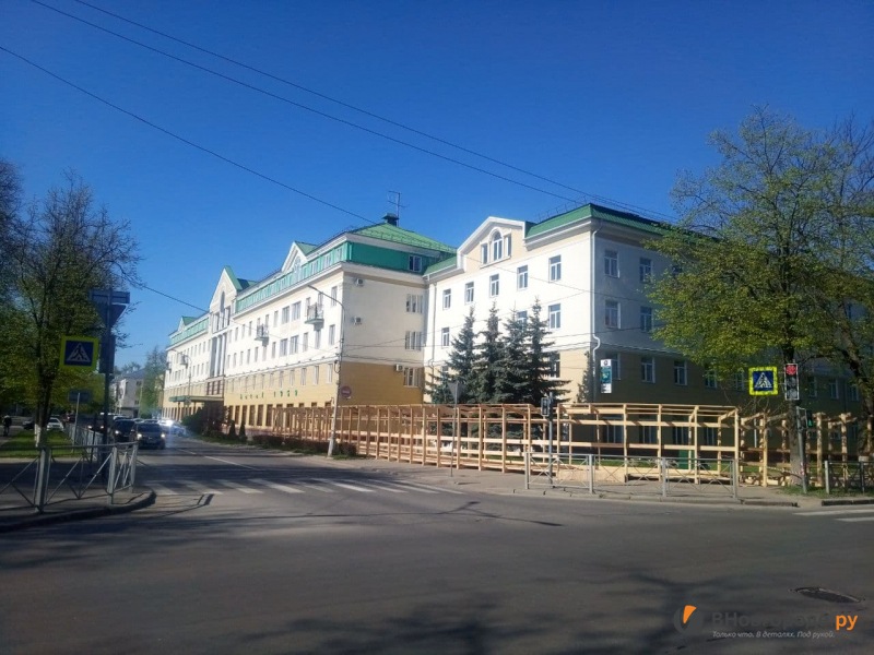 Полмиллиарда рублей планируется потратить на реконструкцию гостиницы «Акрон» в Великом Новгороде
