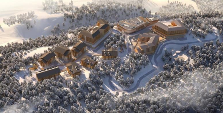 Опубликованы фото проекта горнолыжного курорта “Лагонаки” в Адыгее