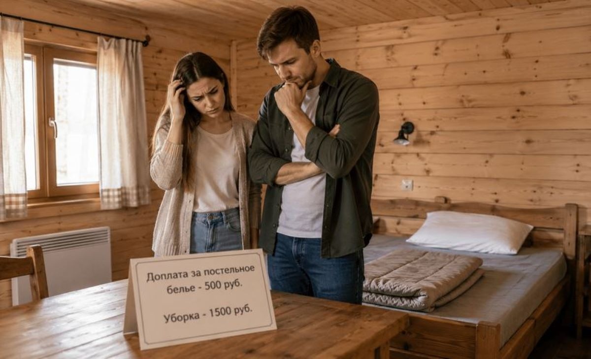 Гостей отеля шокировало предложение заплатить за простыни 500 рублей