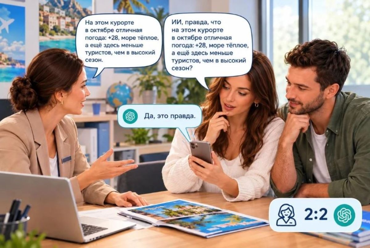 Турагенты не хотят соревноваться с ИИ