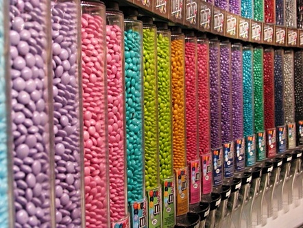 Магазин M&M's в лондонском отеле W