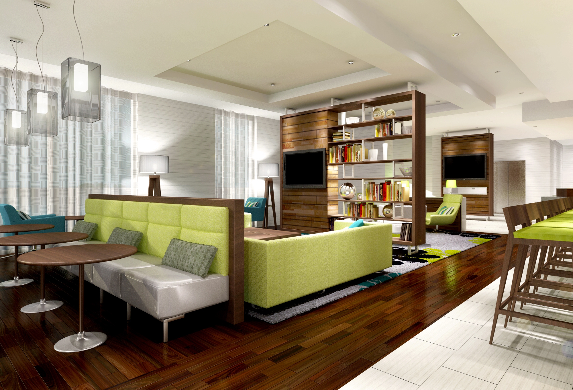 У Courtyard by Marriott новый стиль